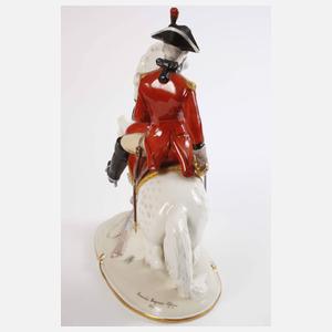 Nymphenburg "Dragoner-Offizier zu Pferd"