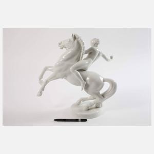 Rosenthal "Amazone zu Pferde"