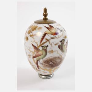 Drei Ostereier Blumen- und Vogelmalerei