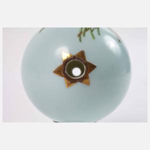 Drei Ostereier Blumen- und Vogelmalerei