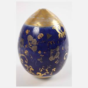 Drei Ostereier Blumen- und Vogelmalerei