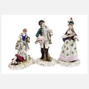 Scheibe-Alsbach Galantes Paar und Gärtnergruppe