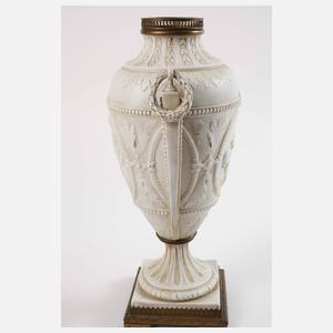 Schwarza-Saalbahn Prunkvase Puttenrelief