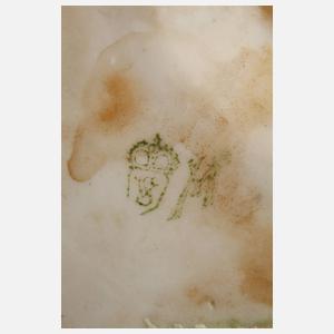 Schwarza-Saalbahn Prunkvase Puttenrelief