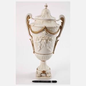 Schwarza-Saalbahn Prunkvase Puttenrelief