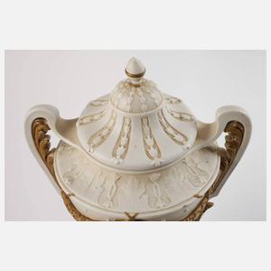 Schwarza-Saalbahn Prunkvase Puttenrelief