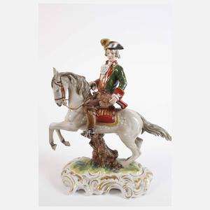 Thüringen zwei Generäle und Jäger zu Pferd