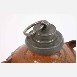 Seltene Altenburger Schraubkruke mit Bishofmotiv