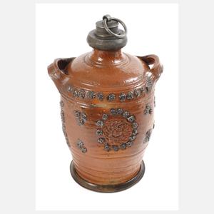 Seltene Altenburger Schraubkruke mit Bishofmotiv