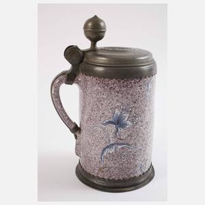 Früher Hanauer Fayencewalzenkrug