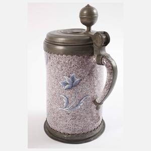 Früher Hanauer Fayencewalzenkrug