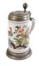 Barocker Thüringer Fayencewalzenkrug