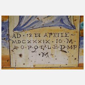 Deruta Italien große Wandfliese