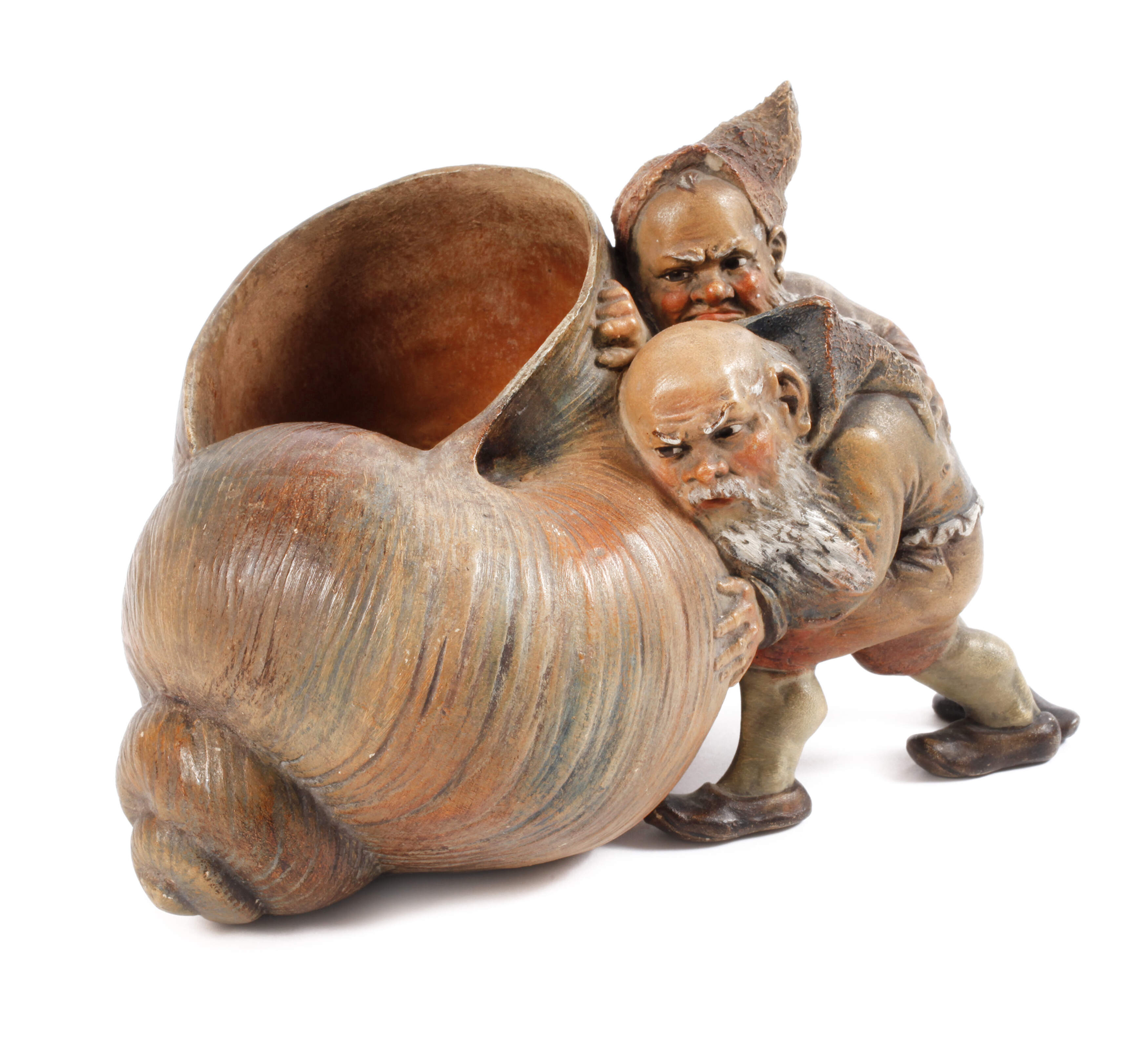 Zwerge am Schneckenhaus