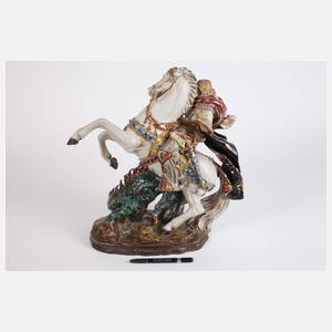 Prof. Eugenio Pattarino, Georg der Drachentöter