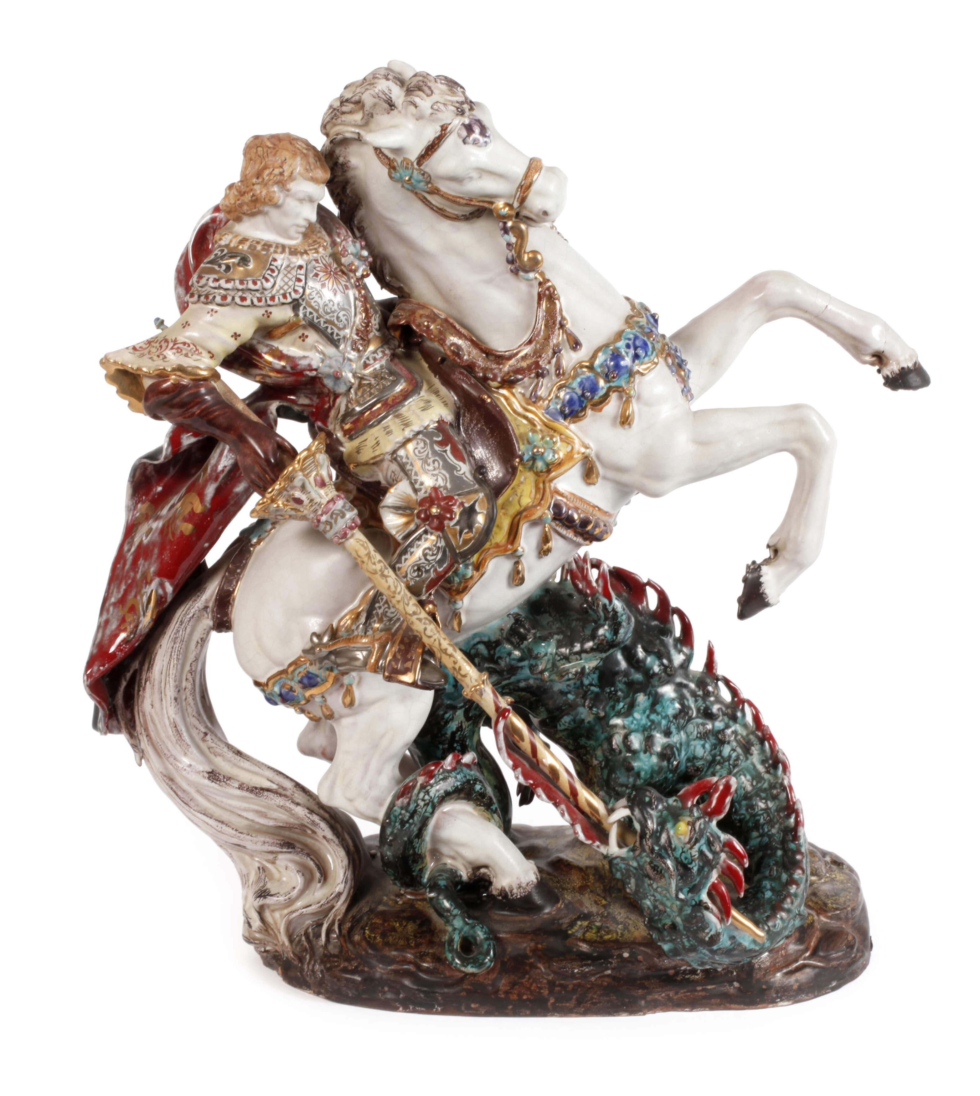 Prof. Eugenio Pattarino, Georg der Drachentöter