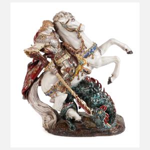 Prof. Eugenio Pattarino, Georg der Drachentöter