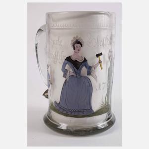 Seltener Freundschaftsbecher Sachsen 1769