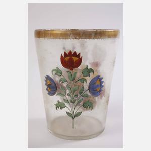 Fritz Heckert großes Becherglas