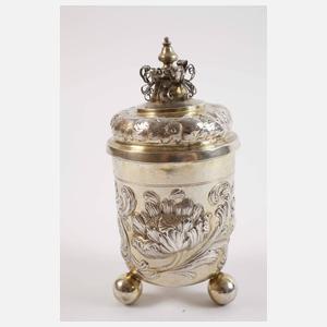 Barocker Nürnberger Kugelfußbecher