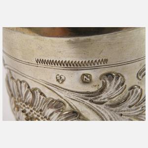 Barocker Nürnberger Kugelfußbecher