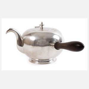 Silber Teekanne