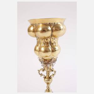 Silber kleiner Nürnberger Buckelpokal