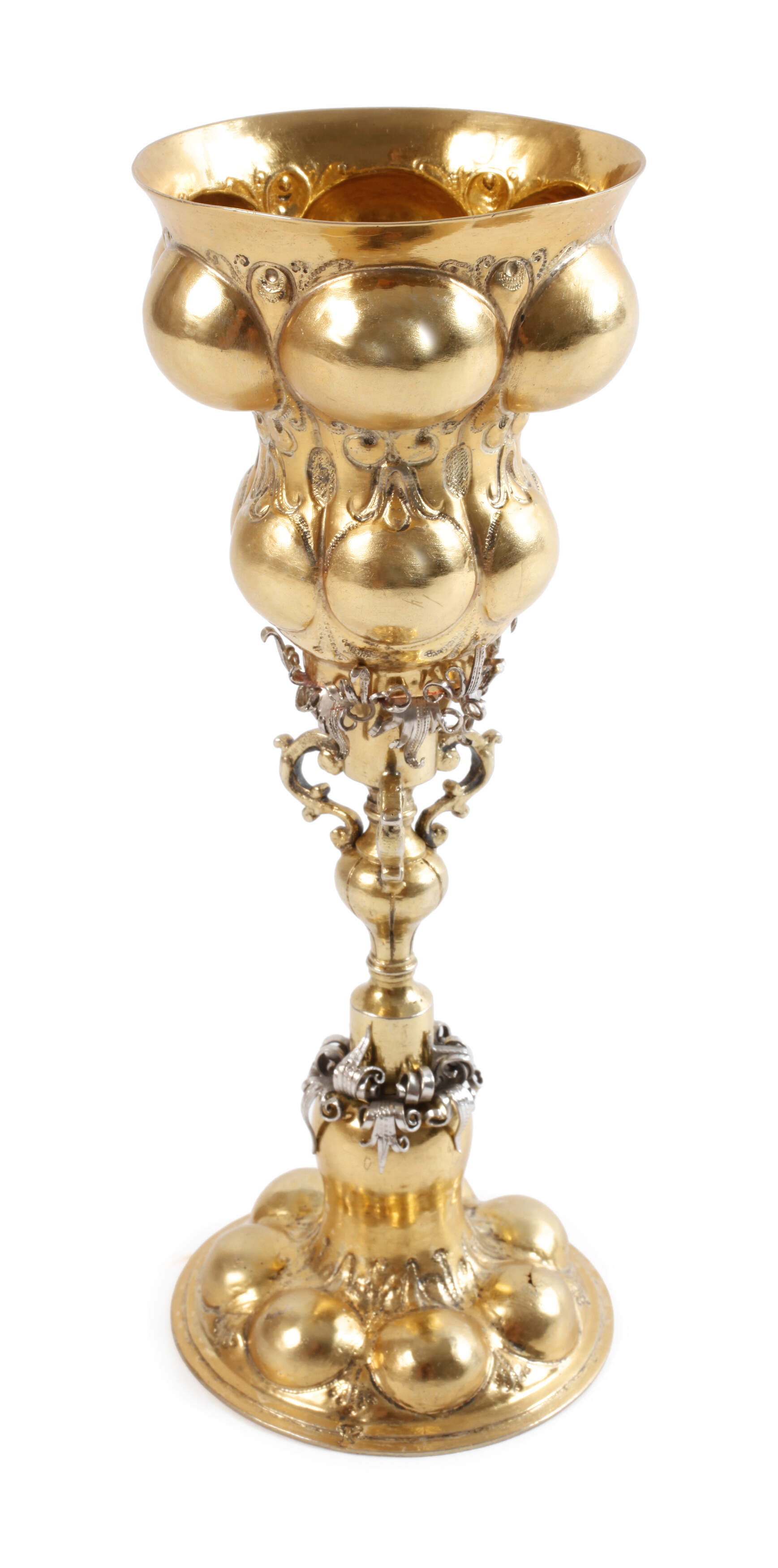 Silber kleiner Nürnberger Buckelpokal