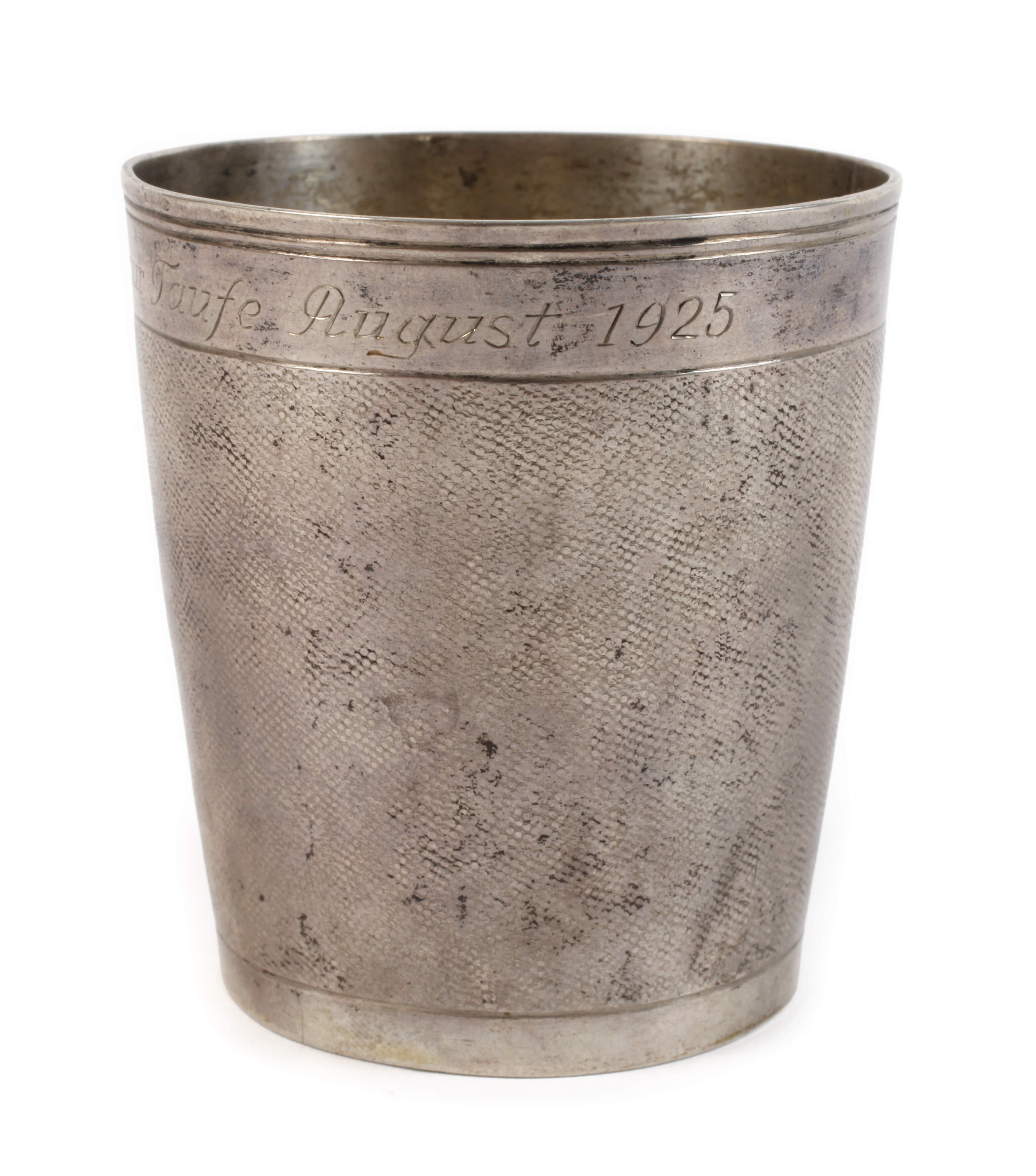 Silber Nürnberger Schlangenhautbecher