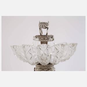 Silber Konfektschale Biedermeier