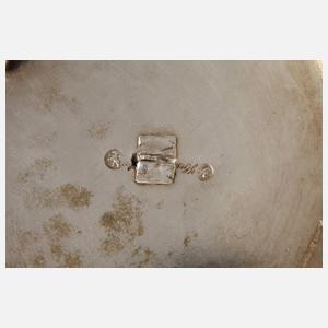 Silber Konfektschale Biedermeier