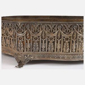 Klassizistische Silberjardiniere