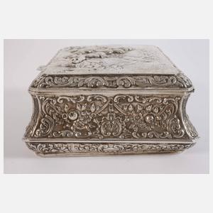 Silberschatulle Historismus