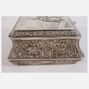 Silberschatulle Historismus