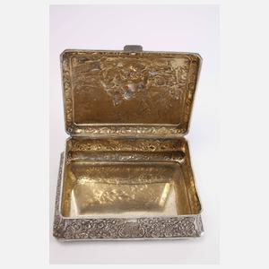 Silberschatulle Historismus