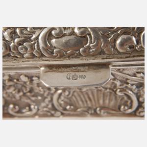 Silberschatulle Historismus