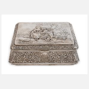 Silberschatulle Historismus