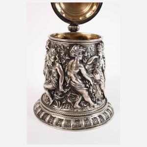 Schwerer Silberhumpen im Barockstil