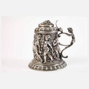 Schwerer Silberhumpen im Barockstil