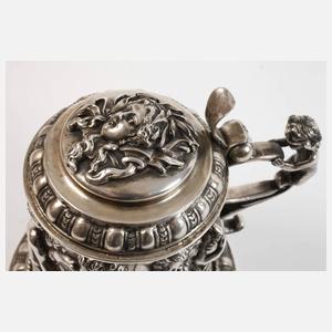 Schwerer Silberhumpen im Barockstil