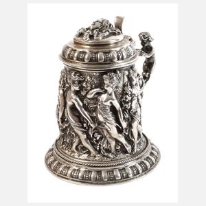 Schwerer Silberhumpen im Barockstil