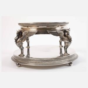 Silber Paar Weinflaschenhalter