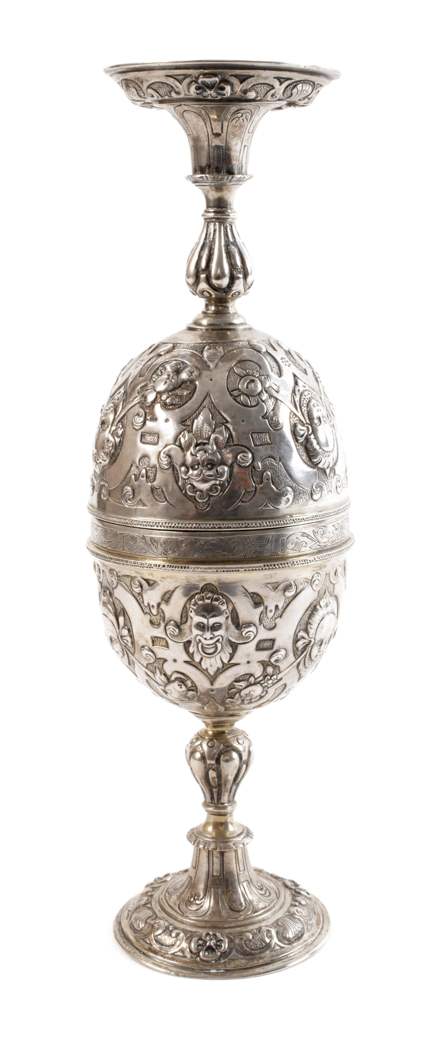 Silber Doppelbecher Hanau