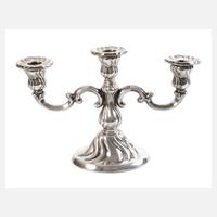 Silber Tafelleuchter im Barockstil111