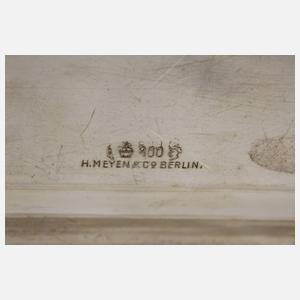 Silber Zucker/Sahne-Set aus Adelsbesitz