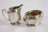 Silber Zucker/Sahne-Set aus Adelsbesitz