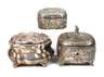 Silber drei Zuckerdosen