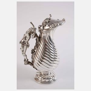 Silber Prunkkaraffe im Barockstil