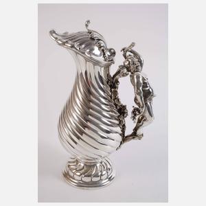 Silber Prunkkaraffe im Barockstil