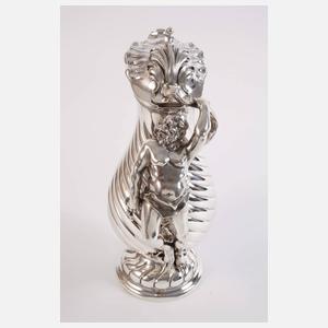 Silber Prunkkaraffe im Barockstil